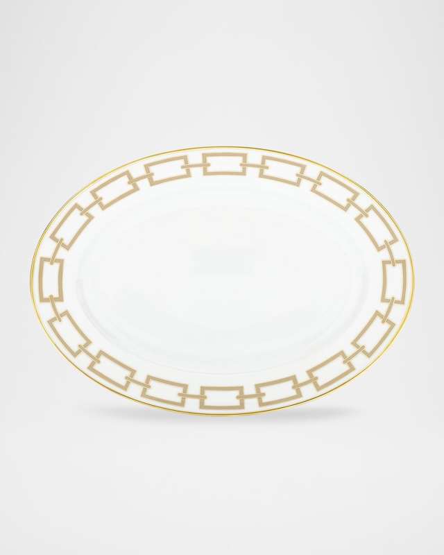 Catene Cachemire Oval Flat Platter